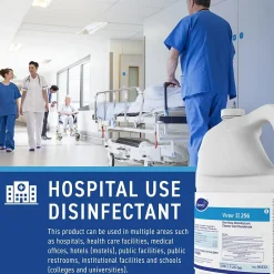 II 256 Cleaner Disinfectants, Mint, 128 oz., 4/Carton (04332)<Virex Sale