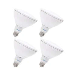 Viribright 8-Watt Cool White LED Floodlight Bulb, 4/Box (750333-4)