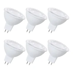 Viribright 7-Watt Soft White LED Floodlight Bulb, 6/Box (450161-ES)