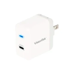 USB-C 20W Power Adapter, White (901418)<VisionTek Sale