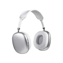 Air Vibes Wireless On-Ear Headphones, Bluetooth, White/Silver (V50023BTWHSIT36)<Vivitar Clearance