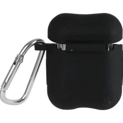 Case with Carabiner for AirPods, Black (V90022BLKSTK12)<Vivitar Discount