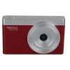 Vivitar Point Shoot Digital Camera, Red (VECXX75-RED-T35-6)