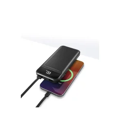 Universal Power Bank, USB-A/USB-C, Black (PWR5012-BLK-T35-12)<Vivitar Discount