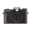Vivitar VEC XX101 20MP 4K Digital Camera, 0.45X Optical Zoom, Black (VECXX101-BLK-STK-4)