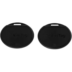 ViviTag Bluetooth Tracker, Black, 2/Pack (V90027PK2-BLK-STK-24)<Vivitar Online