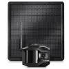 VOSKER V300 Outdoor Wired/Wireless Solar Security Camera, Black (V300-ULT-US)
