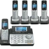 VTech 2 Line 5 handset Cordless Bundle with (1) DS6151 Phone system and (4) DS6101 Handsets