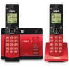 VTech CS5129-26 Cordless Phone, Red/Black (CS5129-26)