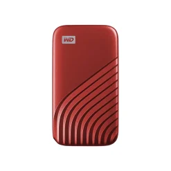 Best WD My Passport SSD 2TB USB 3.2 External Solid-State Drive, Red (BAGF0020BRD-WESN)