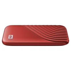 Best WD My Passport SSD 2TB USB 3.2 External Solid-State Drive, Red (BAGF0020BRD-WESN)