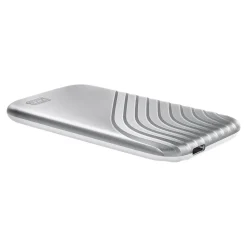Best WD My Passport 1TB USB 3.2 External Solid-State Drive, Silver (BAGF0010BSL-WESN)