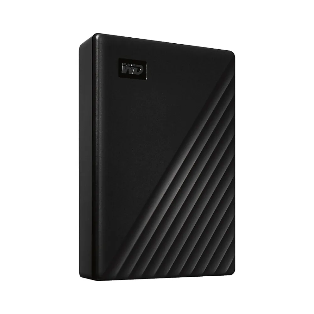 Hot WD My Passport 4TB USB 3.2 Gen 1 External Hard Drive, Black (BPKJ0040BBK-WESN)