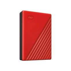 New WD My Passport 4TB USB 3.2 Gen 1 External Hard Drive, Red (BPKJ0040BRD-WESN)