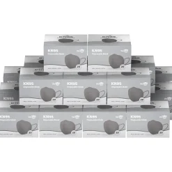 Disposable KN95 Face Mask, Adult, Dark Gray, 20 Masks/Box, 50 Boxes/Pack (TBN203231)<WeCare Sale