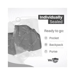 WeCare Disposable KN95 Face Mask, Adult, Dark Gray, 20 Masks/Box, 50 Boxes/Pack (TBN203231)