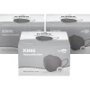 Disposable KN95 Face Mask, Adult, Dark Gray, 20 Masks/Box, 3 Boxes/Pack (TBN203226)<WeCare Hot