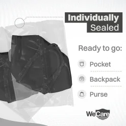 KN95 Disposable Face Mask, Adult, Black, 20 Masks/Box, 3 Boxes/Pack (TBN202934)<WeCare Hot