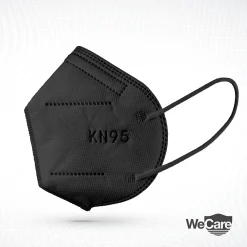 KN95 Disposable Face Mask, Adult, Black, 20 Masks/Box, 3 Boxes/Pack (TBN202934)<WeCare Hot