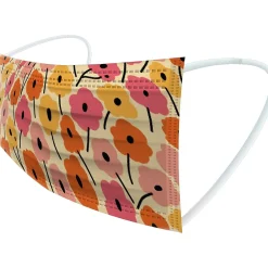 WeCare 3-ply Disposable Face Masks, Kids, Assorted Spring Designs, 50/Box (WMN100083)