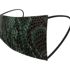 WeCare 3-ply Disposable Face Masks, Individually Wrapped, Adult, Assorted Snakeskin Prints, 50/Box (WMN100077)