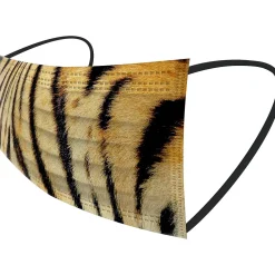 WeCare 3-ply Disposable Face Masks, Individually Wrapped , Adult, Assorted Animal Prints, 50/Box (WMN100078)