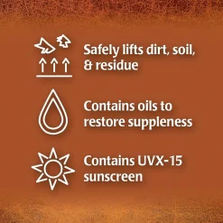 1-Ply Leather Wipes, Lemon Scent, 30 Wipes/Tub (91)<Weiman Discount