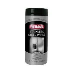 Stainless Steel Cleaner Wipes, Fresh, 30/Pack (92A)<Weiman Hot
