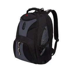 Wenger 1900 ScanSmart Laptop Backpack, Black/Gray (19002411)