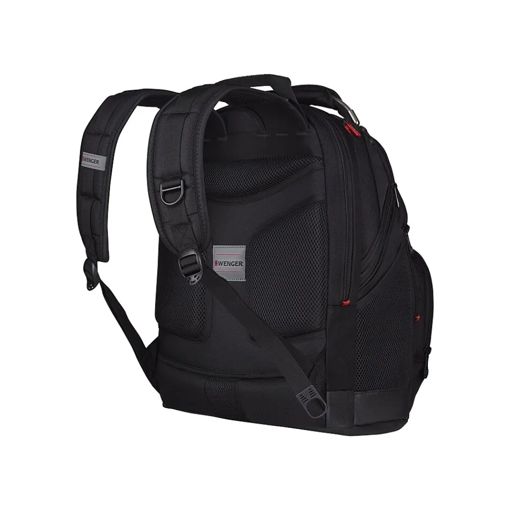 Wenger Laptop Backpack, Black Nylon (605074)