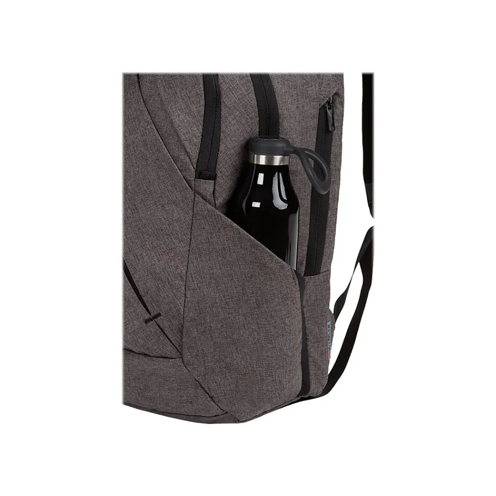 Wenger Laptop Backpack, Charcoal Heather Polyester (07613329059050)