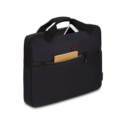 Notion Laptop Slim Briefcase, Dark Navy Polyester (WG3863302581)<Wenger Sale