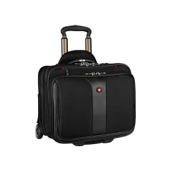 Laptop Bags|Wenger Patriot II Two Piece 17" Polyester Rolling Laptop Bag, Black (602685)
