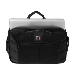 Laptop Bags|Wenger Sherpa 16" Polyester Laptop Bag, Black (605295)