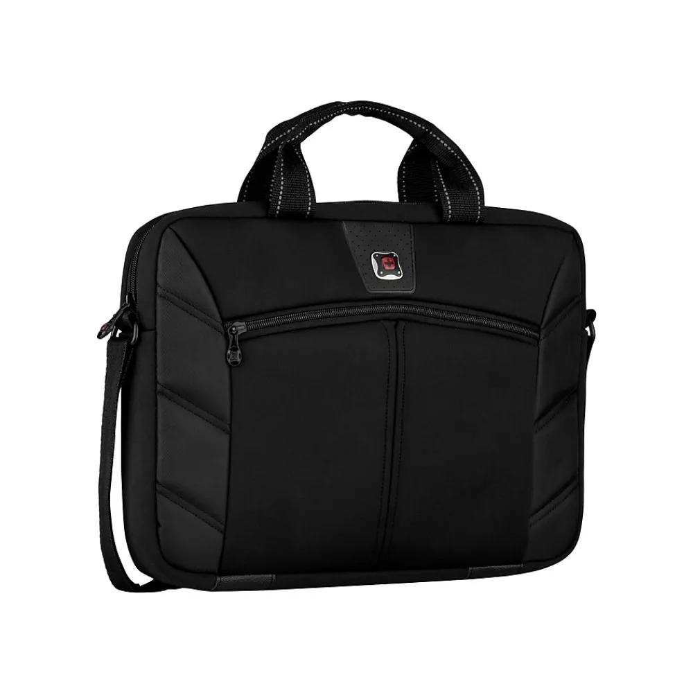 Laptop Bags|Wenger Sherpa 16" Polyester Laptop Bag, Black (605295)