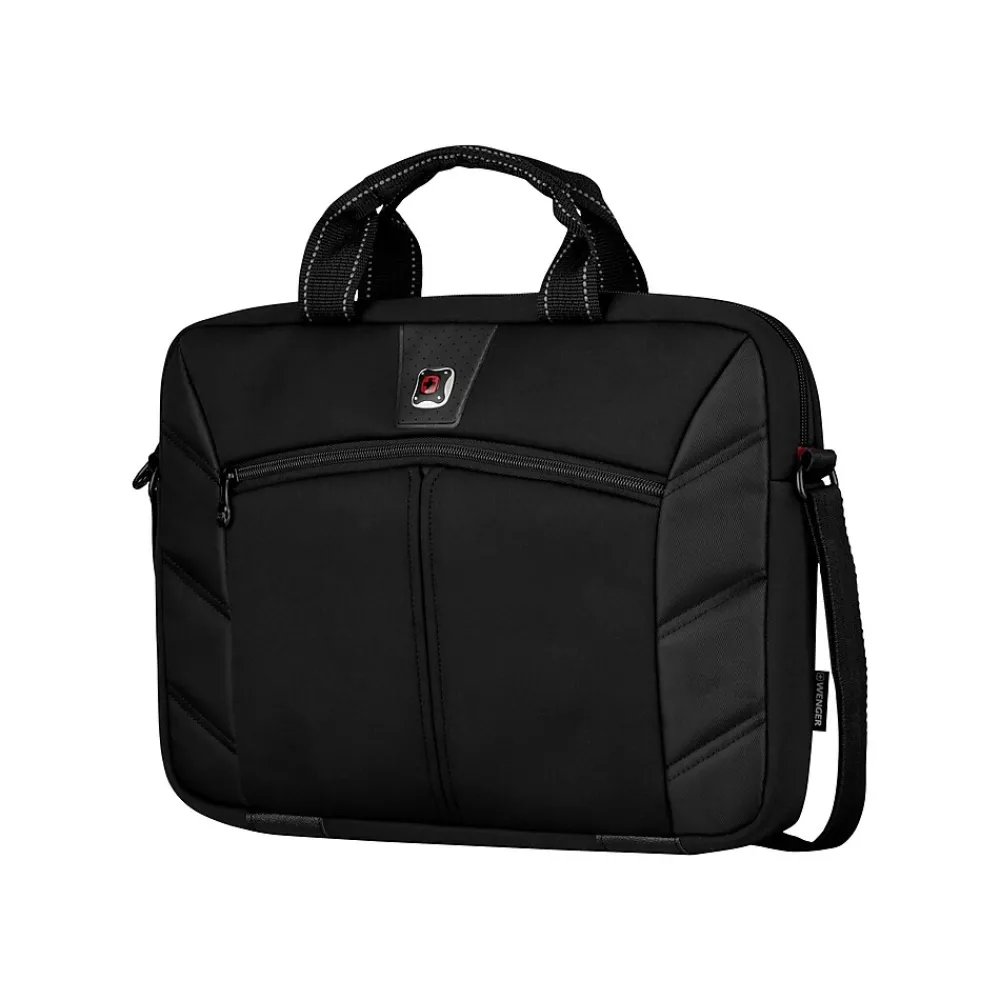 Laptop Bags|Wenger Sherpa 16" Polyester Laptop Bag, Black (605295)