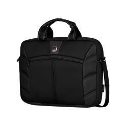 Laptop Bags|Wenger Sherpa Laptop Case, Black Polyester (605295)