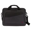 State Laptop Slim Briefcase, Black/Gray Heather Polyester (WG3860204581)<Wenger Outlet