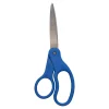 Scissors|Westcott All Purpose 7" Stainless Steel Standard Scissors, Pointed Tip, Blue (44217)
