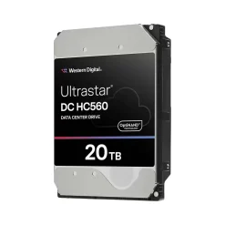 Clearance Western Digital Ultrastar DC HC560 20TB 3.5" SATA Internal Hard Drive, 20/Pack (0F38785-20PK)