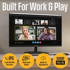 Discount Westinghouse 24" 100 Hz FHD Monitor, Black (WH24FA9420)