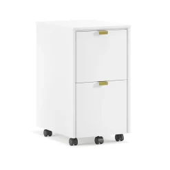 File Cabinets*Whalen Breenly 2-Drawer Mobile Vertical File Cabinet, Letter/Legal Size, 28