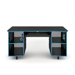 Computer Desks*Whalen Emergent Gaming 60"W Computer Desk, Black (SPUS-EGDB)