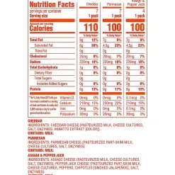 Whisps Baked Cheese Bites Variety Snack Packs, 0.63 oz, 18/Pack (220-02347)