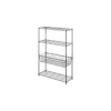 Shelving*Whitmor Supreme 4-Tier 54" Storage Center Rack, Black (6310-7205)