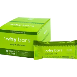 Why Bars Gluten-Free Apple Almond Superfood Energy Bar, 2.04 oz., 12 Bars/Box (WB3)