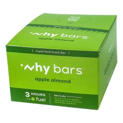 Why Bars Gluten-Free Apple Almond Superfood Energy Bar, 2.04 oz., 12 Bars/Box (WB3)