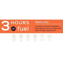 Why Bars Gluten-Free Apple Almond Superfood Energy Bar, 2.04 oz., 12 Bars/Box (WB3)