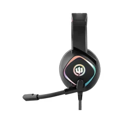 Online Wicked Audio Grid Legion 800 Surround Sound Gaming Over-the-Ear Headset, 3.5mm, Black (WI-GH800)