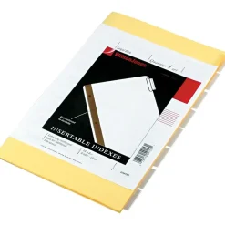 Dividers|Wilson Jones Gold Line Legal Dividers, Clear Tabs, 8 Tab Set